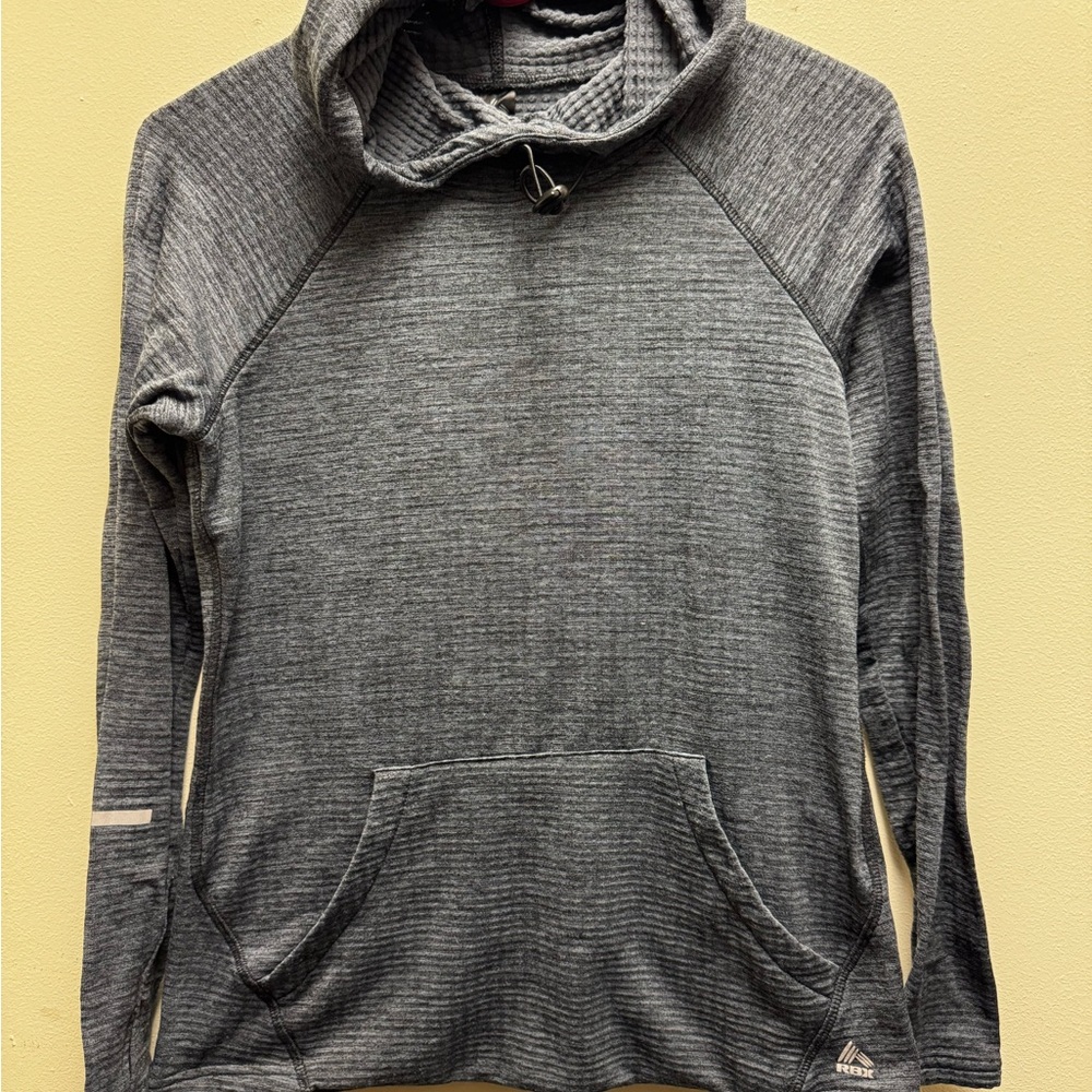 RBX Gray Quarter-Zip Sweatshirt with Hood